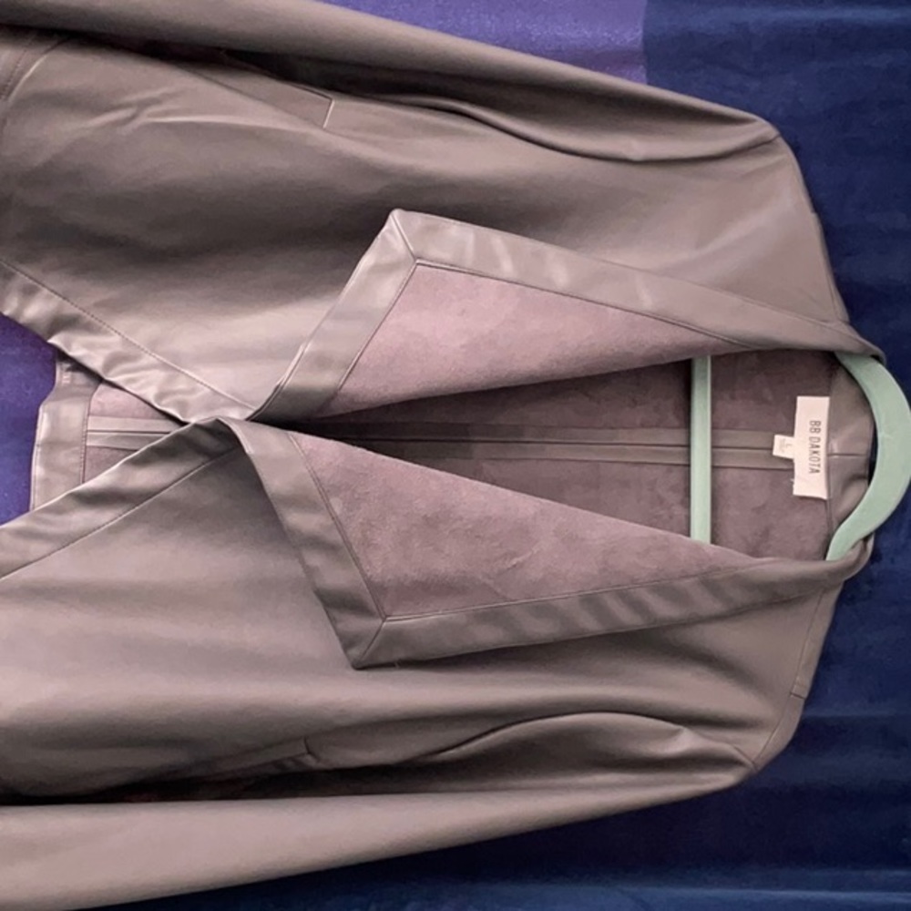 BB Dakota Vegan Leather Jacket L